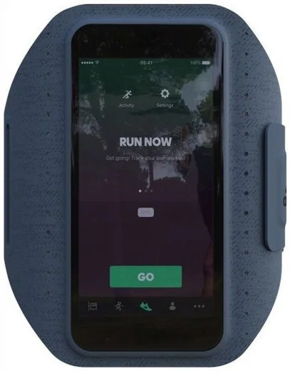 Adidas Smartphone Sport Armband voor het Hardlopen 4.7 Inch Blauw afbeelding 3