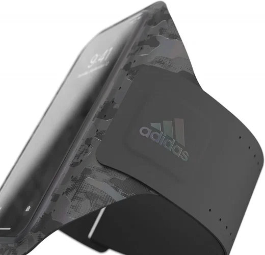 Adidas Smartphone Sport Armband voor het Hardlopen 5.5 Inch Camo Zwart afbeelding 5