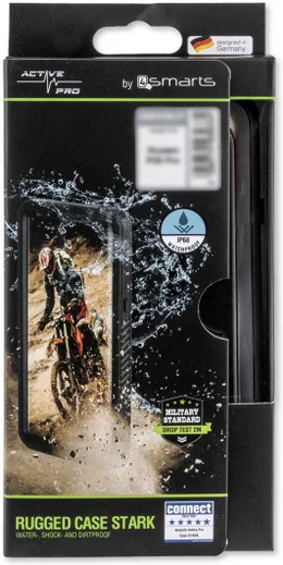 4smarts Rugged Active Pro STARK iPhone SE (2022 / 2020) Hoesje Zwart afbeelding 5