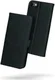 Rosso Deluxe iPhone SE (20/22) / 8 / 7 Hoesje Echt Leer Book Case Zwart afbeelding 2