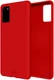 HappyCase Samsung Galaxy S20 Hoesje Siliconen Back Cover Rood afbeelding 2