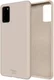 HappyCase Samsung Galaxy S20 Hoesje Siliconen Back Cover Beige afbeelding 2