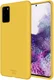 HappyCase Samsung Galaxy S20 Hoesje Siliconen Back Cover Geel afbeelding 1