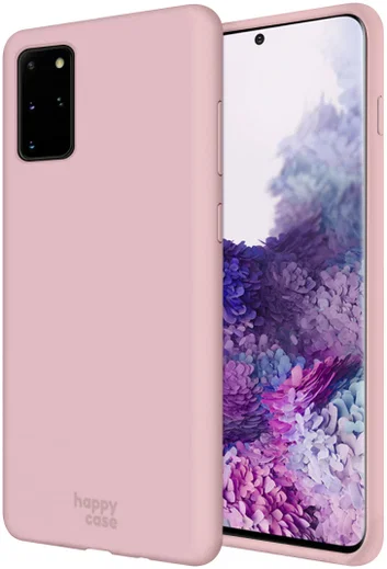 HappyCase Samsung Galaxy S20 Plus Hoesje Siliconen Back Cover Roze afbeelding 1