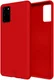 HappyCase Samsung Galaxy S20 Plus Hoesje Siliconen Back Cover Rood afbeelding 2