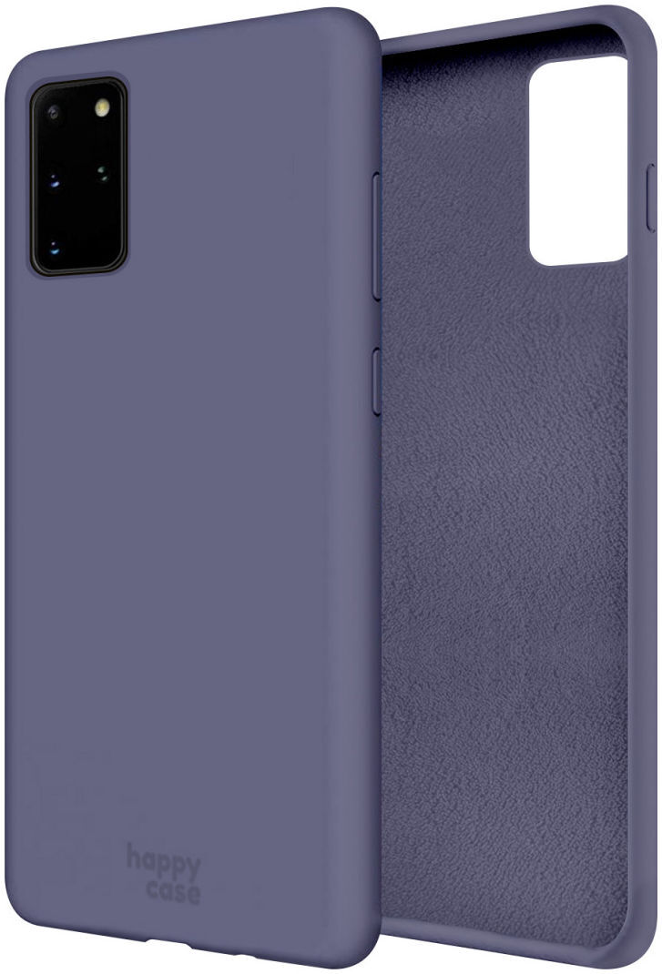 HappyCase Samsung Galaxy S20 Plus Hoesje Siliconen Back Cover Grijs afbeelding 2