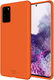 HappyCase Samsung Galaxy S20 Plus Hoesje Siliconen Back Cover Oranje afbeelding 1
