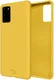 HappyCase Samsung Galaxy S20 Plus Hoesje Siliconen Back Cover Geel afbeelding 2