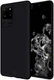 HappyCase Samsung Galaxy S20 Ultra Hoesje Siliconen Back Cover Zwart afbeelding 1