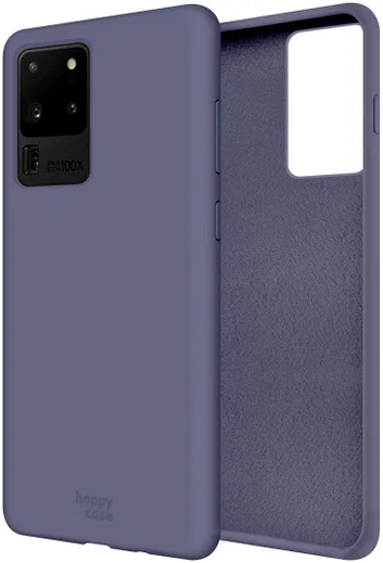 HappyCase Samsung Galaxy S20 Ultra Hoesje Siliconen Back Cover Grijs afbeelding 2
