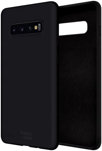 HappyCase Samsung Galaxy S10 Plus Hoesje Siliconen Back Cover Zwart afbeelding 7