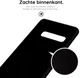 HappyCase Samsung Galaxy S10 Plus Hoesje Siliconen Back Cover Zwart afbeelding 6
