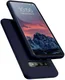 HappyCase Galaxy S10 Plus Hoesje Siliconen Back Cover Donker Blauw afbeelding 2