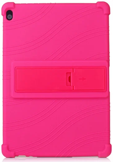 Lenovo Tab M10 (HD) Gen 1 Kinder Tablethoes Kickstand Siliconen Roze afbeelding 1