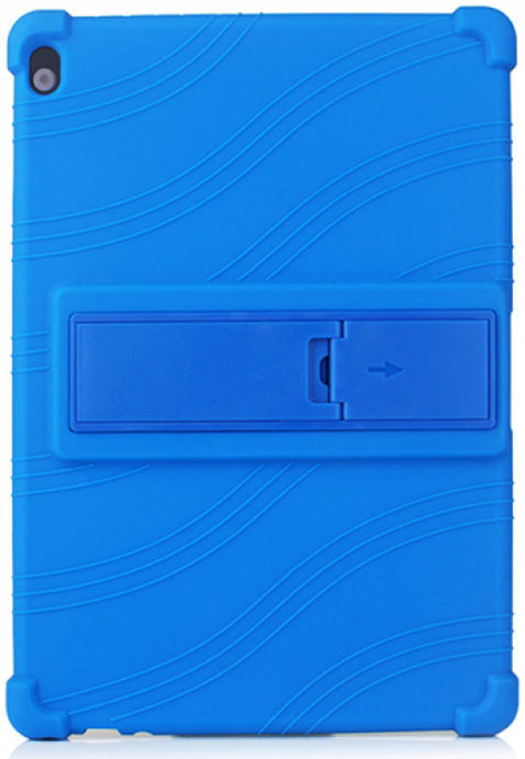 Lenovo Tab M10 (HD) Gen 1 Kinder Tablethoes Kickstand Siliconen Blauw afbeelding 1