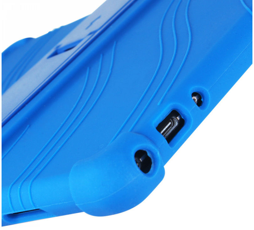 Lenovo Tab M10 (HD) Gen 1 Kinder Tablethoes Kickstand Siliconen Blauw afbeelding 5