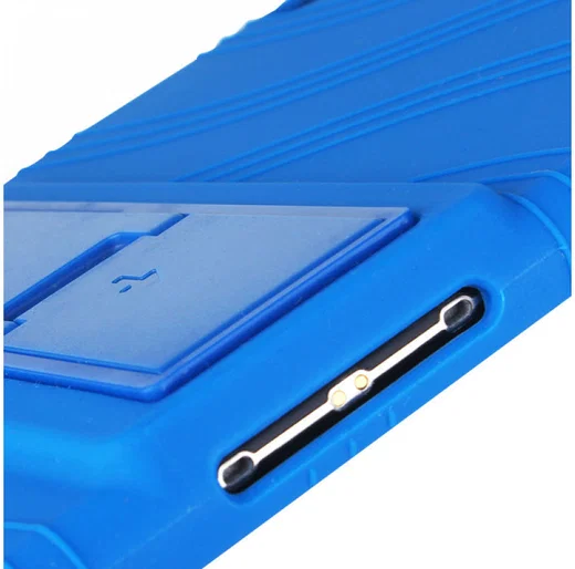 Lenovo Tab M10 (HD) Gen 1 Kinder Tablethoes Kickstand Siliconen Blauw afbeelding 6
