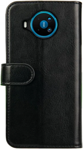 Rosso Element Nokia 8.3 Hoesje Book Cover Zwart afbeelding 2