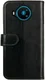 Rosso Element Nokia 8.3 Hoesje Book Cover Zwart afbeelding 2