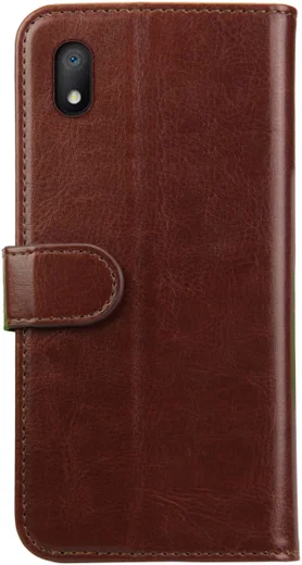 Rosso Element Alcatel 1B 2020 Hoesje Book Cover Bruin afbeelding 5