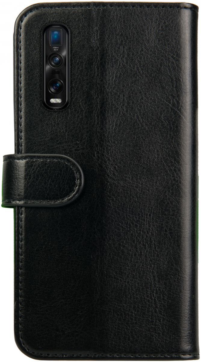 Rosso Element Oppo Find X2 Pro Hoesje Book Cover Zwart afbeelding 2