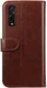 Rosso Element Oppo Find X2 Pro Hoesje Book Cover Bruin afbeelding 4