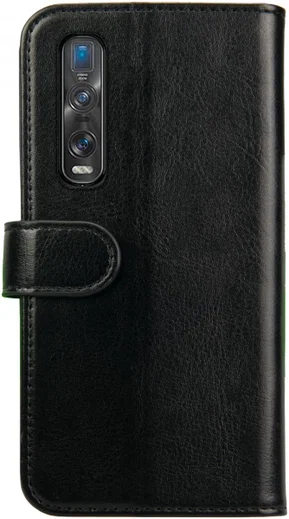 Rosso Element Oppo Find X2 Hoesje Book Cover Zwart afbeelding 2