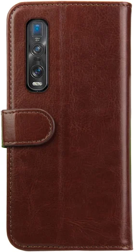 Rosso Element Oppo Find X2 Hoesje Book Cover Bruin afbeelding 4