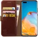 Rosso Element Huawei P40 Pro Hoesje Book Cover Bruin afbeelding 1