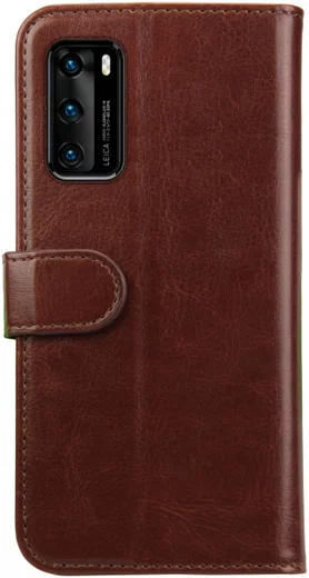 Rosso Element Huawei P40 Hoesje Book Cover Bruin afbeelding 5