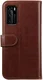 Rosso Element Huawei P40 Hoesje Book Cover Bruin afbeelding 5