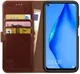 Rosso Element Huawei P40 Lite Hoesje Book Cover Bruin afbeelding 1
