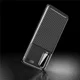 Oppo Find X2 Siliconen Carbon Hoesje Zwart afbeelding 3