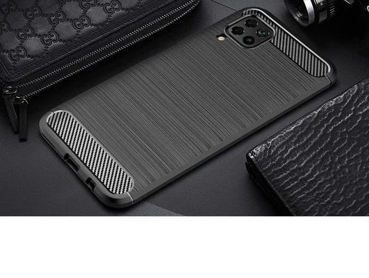 Huawei P40 Hoesje Geborsteld TPU Zwart afbeelding 11