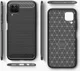 Huawei P40 Hoesje Geborsteld TPU Zwart afbeelding 6
