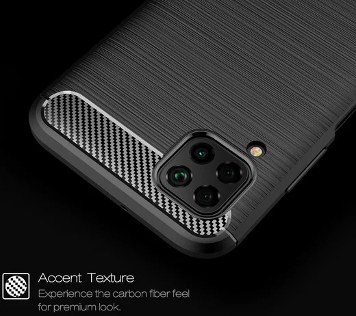 Huawei P40 Hoesje Geborsteld TPU Zwart afbeelding 9