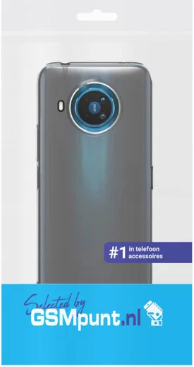 Nokia 8.3 Hoesje Dun TPU Transparant afbeelding 3
