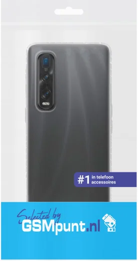 Oppo Find X2 Pro Hoesje Dun TPU Transparant afbeelding 2