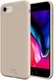 HappyCase iPhone SE 2020/2022 Hoesje Siliconen Back Cover Beige afbeelding 1
