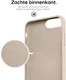 HappyCase iPhone SE 2020/2022 Hoesje Siliconen Back Cover Beige afbeelding 9