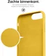 HappyCase iPhone SE 2020/2022 Hoesje Siliconen Back Cover Geel afbeelding 4