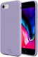 HappyCase iPhone SE 2020/2022 Hoesje Siliconen Back Cover Paars afbeelding 1