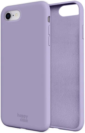 HappyCase iPhone SE 2020/2022 Hoesje Siliconen Back Cover Paars afbeelding 8