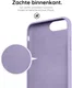 HappyCase iPhone SE 2020/2022 Hoesje Siliconen Back Cover Paars afbeelding 7