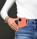 HappyCase iPhone SE 2020 Hoesje Siliconen Back Cover Oranje afbeelding 6