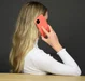 HappyCase iPhone SE 2020 Hoesje Siliconen Back Cover Oranje afbeelding 5