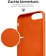 HappyCase iPhone SE 2020 Hoesje Siliconen Back Cover Oranje afbeelding 7