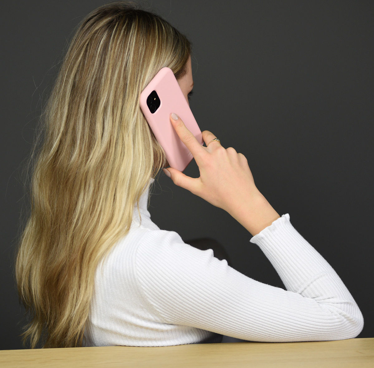 HappyCase iPhone SE 2020/2022 Hoesje Siliconen Back Cover Pink afbeelding 5