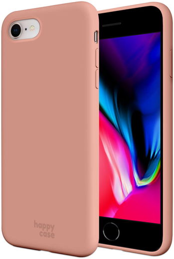 HappyCase iPhone SE 2020/2022 Hoesje Siliconen Back Cover Pink afbeelding 1