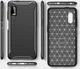 Samsung Galaxy Xcover Pro Geborsteld TPU Hoesje Zwart afbeelding 2